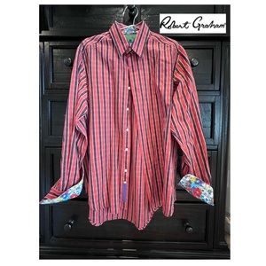 Men’s Robert Graham collared button-down shirt